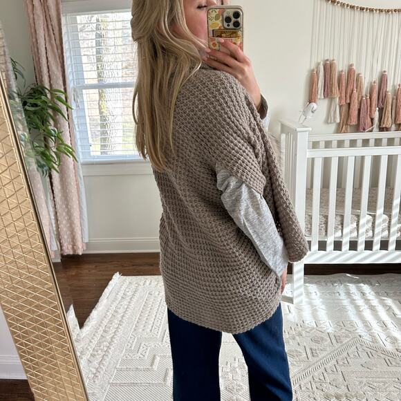 Linda Richards New York Genuine Raccoon Fur Knit Shrug Wrap - Picture 5 of 7